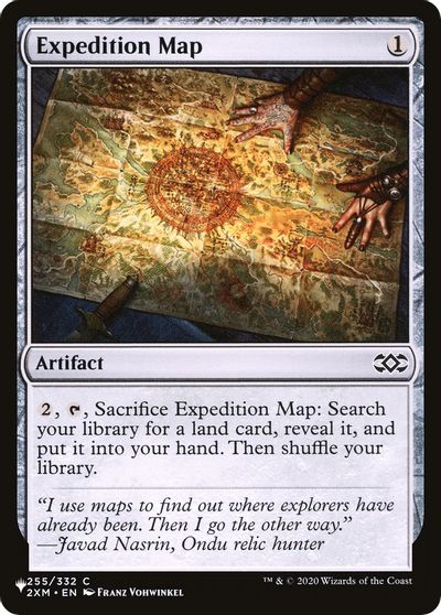 Expedition Map card art