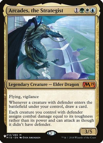 Arcades, the Strategist card art