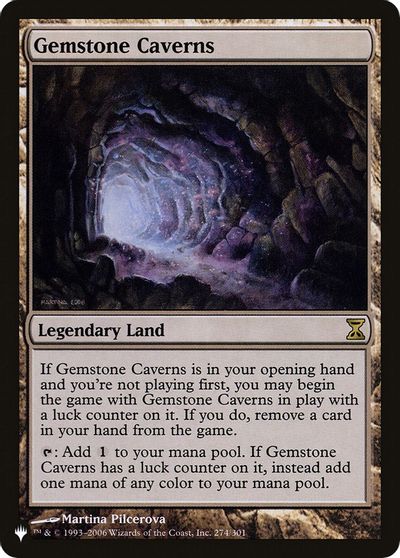 Gemstone Caverns card art