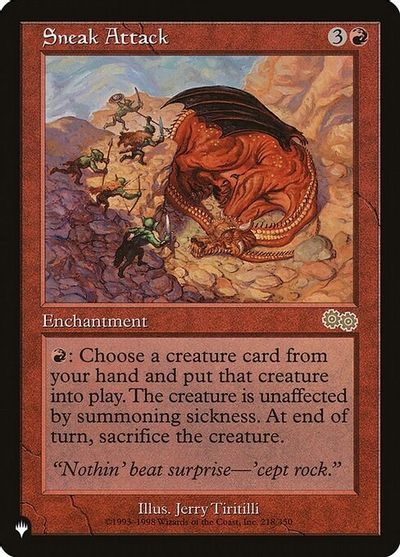 Sneak Attack card art