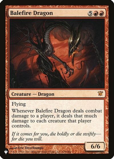 Balefire Dragon card art