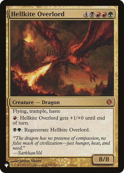 Hellkite Overlord card art