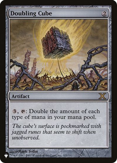 Doubling Cube card art