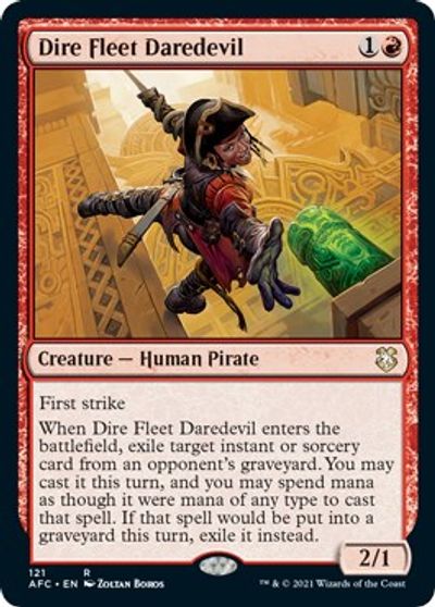 Dire Fleet Daredevil card art