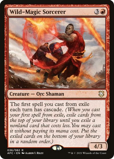 Wild-Magic Sorcerer card art