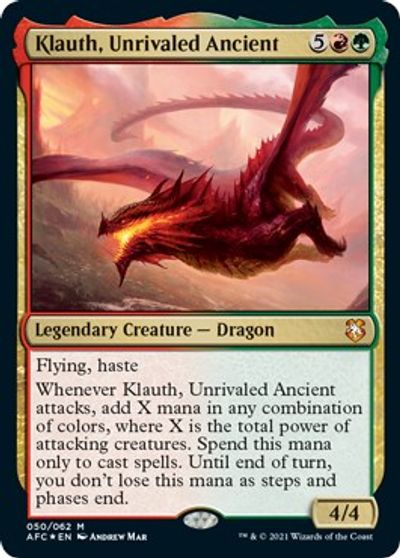 Klauth, Unrivaled Ancient card art