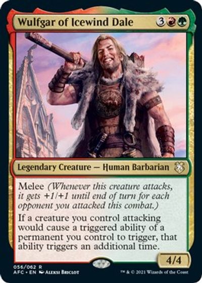 Wulfgar of Icewind Dale card art