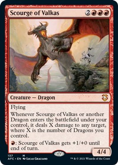 Scourge of Valkas card art