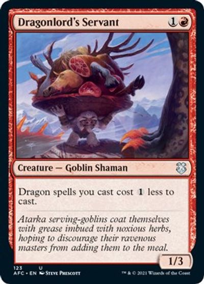 Dragonlord's Servant card art