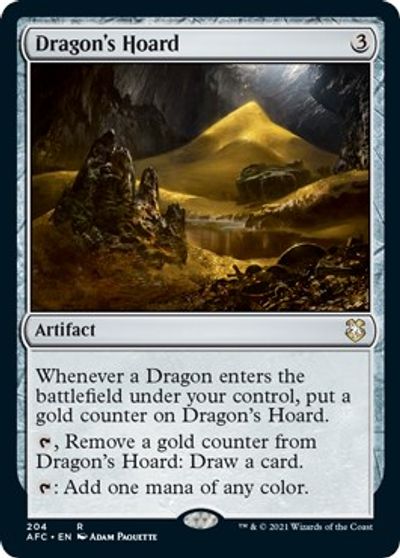 Dragon's Hoard card art
