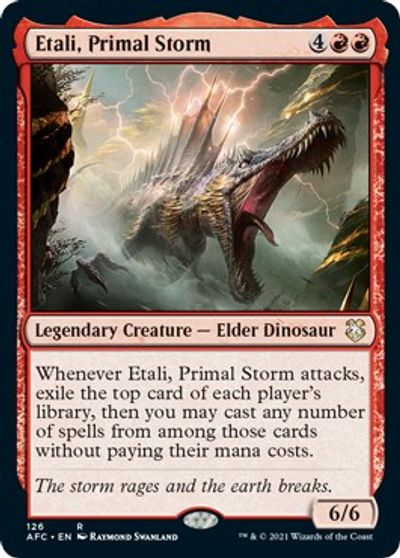 Etali, Primal Storm card art