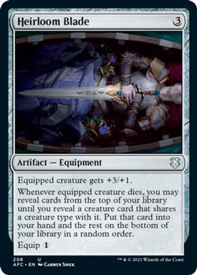 Heirloom Blade card art