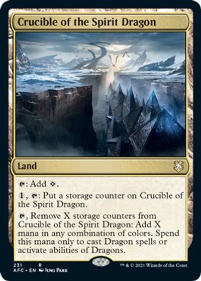Crucible of the Spirit Dragon card art