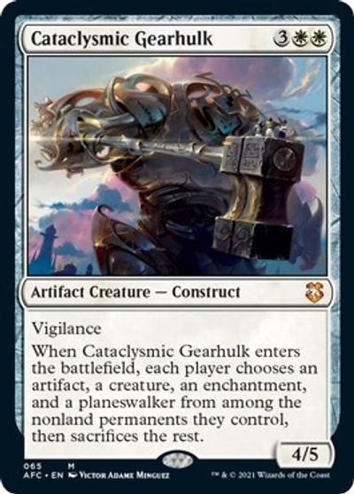 Cataclysmic Gearhulk card art
