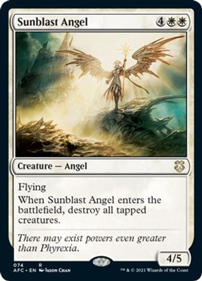 Sunblast Angel card art