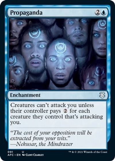 Propaganda card art