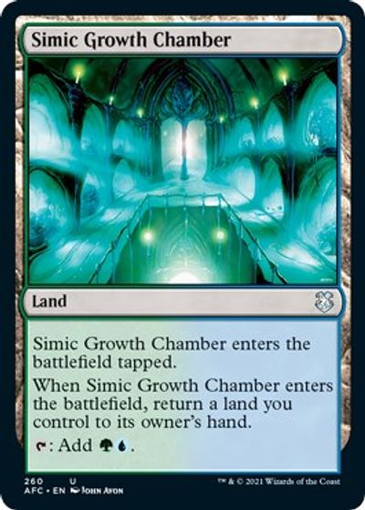 Simic Growth Chamber card art