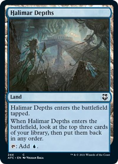 Halimar Depths card art