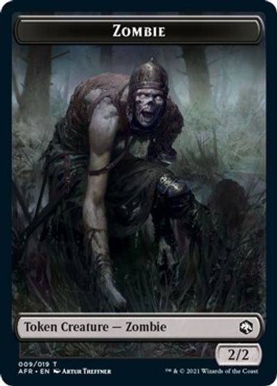 Zombie Token card art