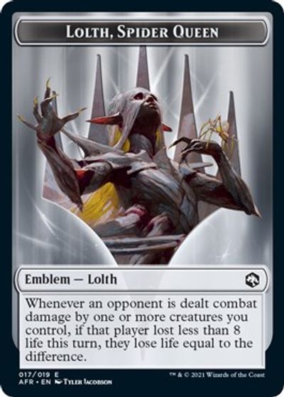 Emblem - Lolth, Spider Queen card art