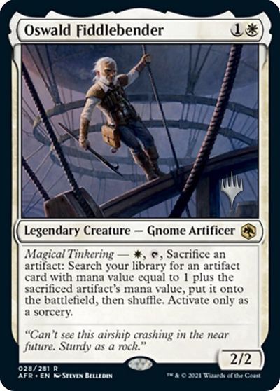 Oswald Fiddlebender card art