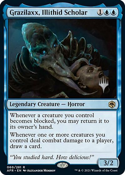 Grazilaxx, Illithid Scholar card art