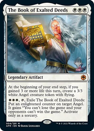 The Book of Exalted Deeds card art