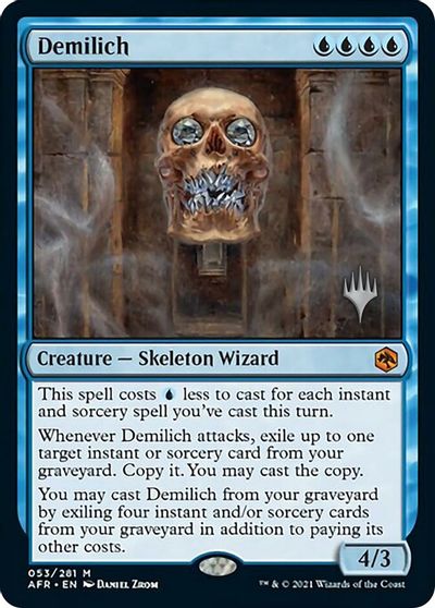 Demilich card art