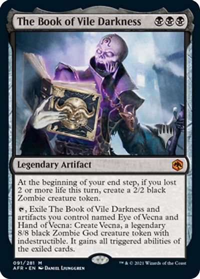The Book of Vile Darkness card art