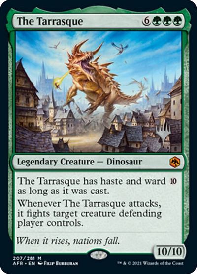 The Tarrasque card art