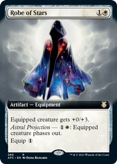 Robe of Stars (Extended Art) card art