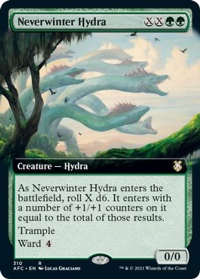 Neverwinter Hydra (Extended Art) card art
