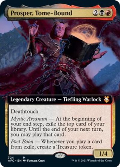 Prosper, Tome-Bound (Extended Art) card art