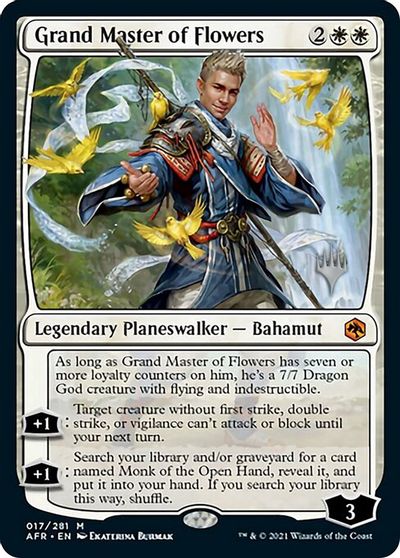 Grand Master of Flowers card art