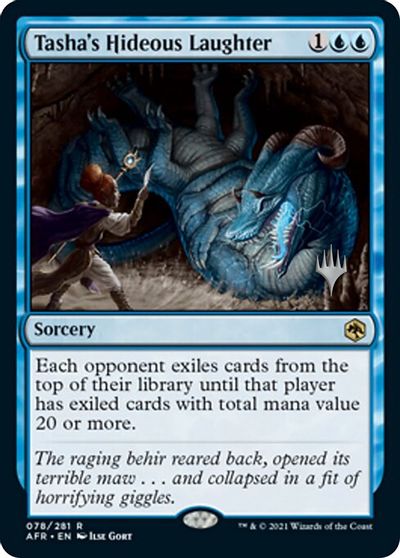 Tasha's Hideous Laughter card art