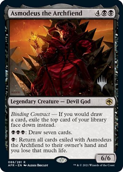 Asmodeus the Archfiend card art