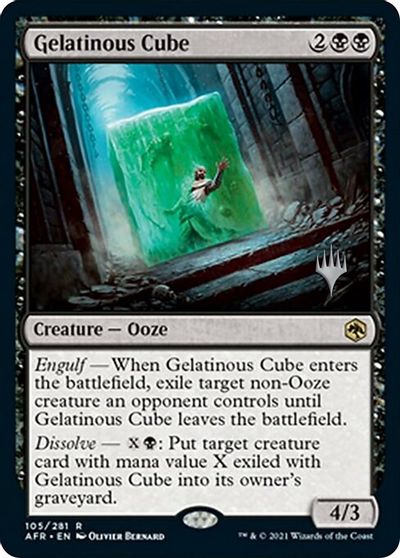 Gelatinous Cube card art