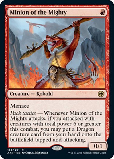 Minion of the Mighty card art