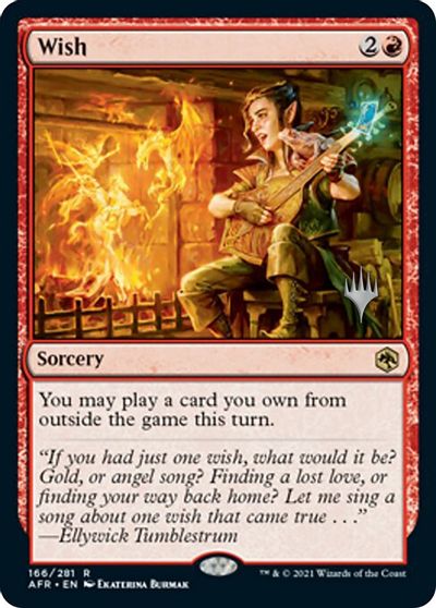 Wish card art
