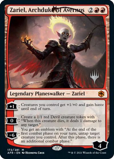Zariel, Archduke of Avernus card art