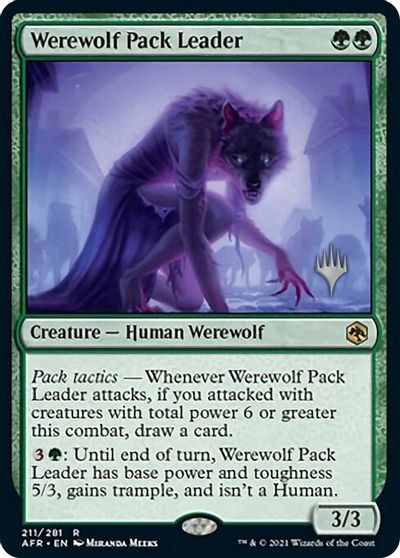 Werewolf Pack Leader card art