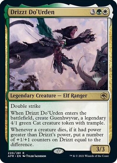 Drizzt Do'Urden card art