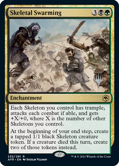 Skeletal Swarming card art