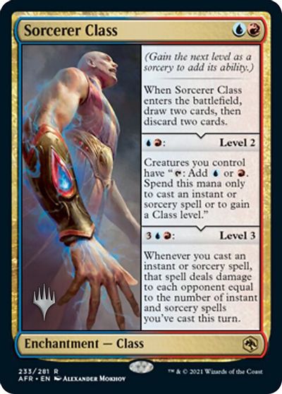 Sorcerer Class card art