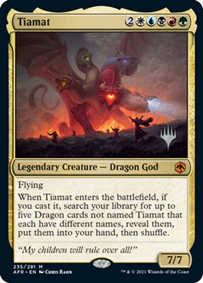 Tiamat card art
