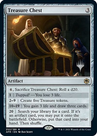 Treasure Chest card art