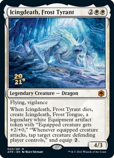 Icingdeath, Frost Tyrant card art