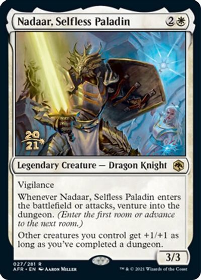 Nadaar, Selfless Paladin card art