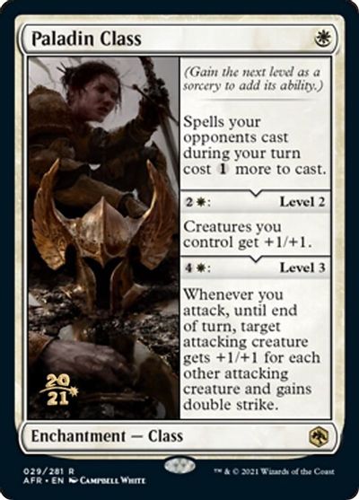 Paladin Class card art
