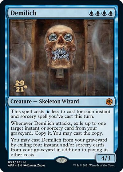 Demilich card art